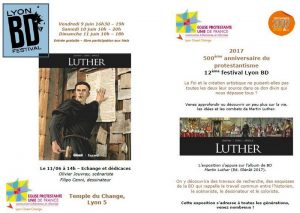 Festival Lyon BD & Martin Luther du 9 au 11 Juin