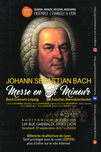 « Protestant 2017 » : Messe en Si mineure de JS Bach