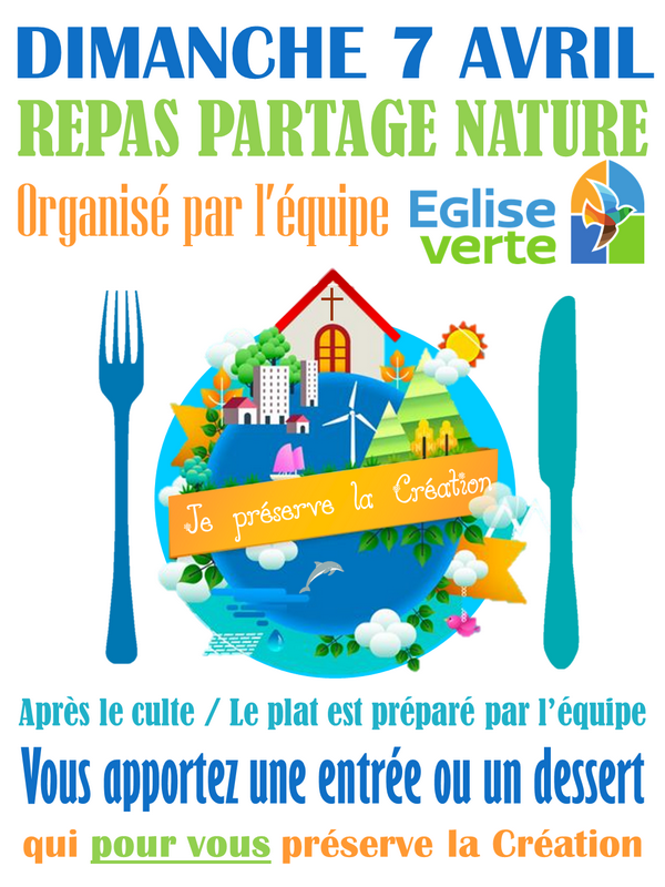 "Repas partagé nature", le 7 Avril 2019 à la Sarra
