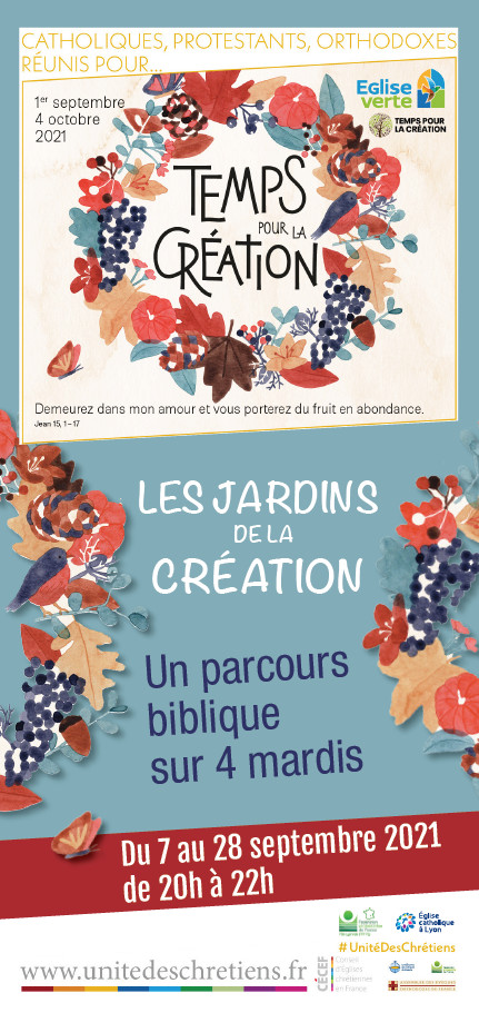 Les Jardins de la création : un parcours biblique sur 4 Mardis