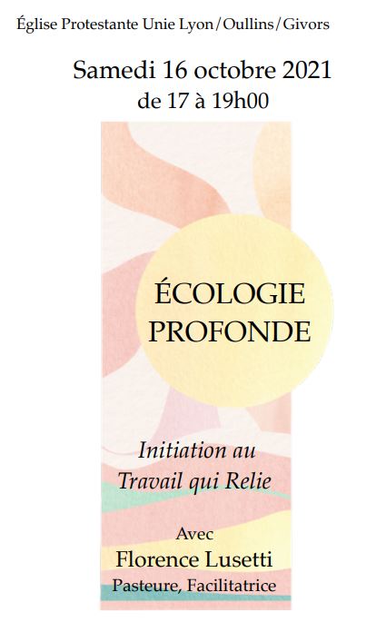 Ecologie Profonde par Florence Lusetti, Samedi16 Octobre 2021 à la Sarra