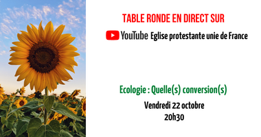 Table ronde sur l'écologie, vendredi 22 Octobre