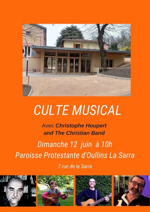 Culte Musical le 12 Juin 2022 à la Sarra