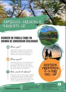 Week-ends famille, Saisons & Laudato si’